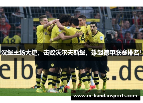 汉堡主场大捷，击败沃尔夫斯堡，雄起德甲联赛排名！